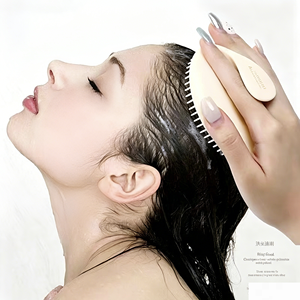 Hot Sale Wash Comb Shower <b>Head</b> Skin Care Cleaner Silicone <b>Massager</b> Shampoo Brush - Product Image 4