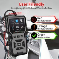 Herramienta de Diagnóstico de Fallas de Automóviles V519, Lector de Códigos OBD2 OLIVER, Herramienta Portátil de Mano para Eliminar Códigos de Error
