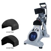 Machine de presse à casquettes semi-automatique à double chauffage ODM/OEM avec positionnement laser, prise en charge de la personnalisation couleur et logo pour la vente au détail et en gros