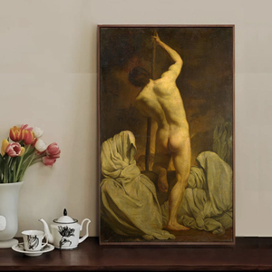 Pintura al óleo de mujer desnuda sexy, pintura al óleo desnuda femenina, pintura al óleo de cuerpo de señora sexy decoración del hogar arte - Product Image 5