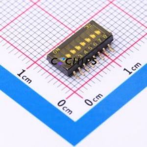 DSHP08TSGER DIP Switch Switch ( Number of Switch Sections: 8 )( Lead Spacing: 1.27mm ) - Product Image 1
