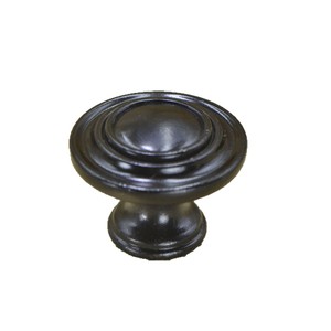 Ze Chen Round Zinc Alloy Handle 25mm Durable Drawer <b>Knob</b> Antique Style - Product Image 4