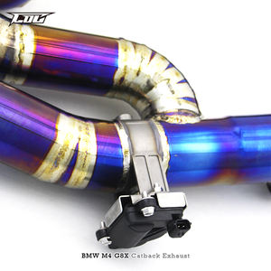 Tubo de <span class=keywords><strong>escape</strong></span> COC Valvetronic Catback para <span class=keywords><strong>BMW</strong></span> M3 G80 G82 <span class=keywords><strong>M4</strong></span> G8X 3,0 T 2021-2023 <span class=keywords><strong>Escape</strong></span> de titanio con llave de Control remoto - Product Image 3