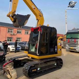 Mini-excavatrice sur chenilles CAT307 d'occasion, 7 tonnes, godet de 0,33 m³, marque japonaise d'origine, petite excavatrice de chantier, faible nombre d'heures, bon état - Product Image 6