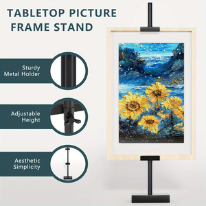 Adjustable <strong>Easel</strong> Stand, <strong>Tabletop</strong> <strong>Easel</strong> Stand For Picture Frames Up,Art Signs Photos, Framed Artwork Display <strong>Easel</strong> Stands