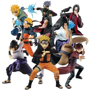 Anime Action Figure Nara Shikamaru Itachi Minato Kakashi Hinata Brinquedo Modelo PVC Narutos Figura Estátua Animação Derivados