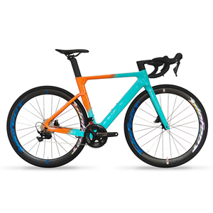 Sensah 700C Aero Racing Carbon Fibre Frame <strong>Road</strong> <strong>Bicycle</strong> 24 Speed 2*12S Ordinary Pedal with Hydraulic Disc Brake Thru Axle - Product Image 5