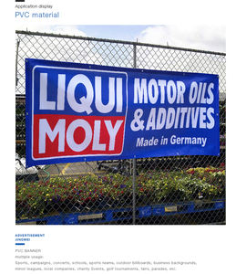 Banderoles en vinyle grand format personnalisées avec logo imprimé, enseignes promotionnelles extérieures, publicité pour salons professionnels - Product Image 4