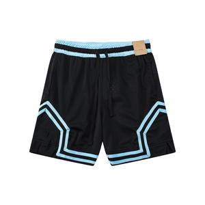 Pantalones Cortos Deportivos de Baloncesto para Hombre, de Poliéster de Color Sólido con Impresión Personalizada al por Mayor - Product Image 2