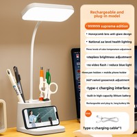 Lampe de bureau LED Senya-Pro en forme d'arc, avec strass, lumière demi-lune pour manucure, cils, tatouage, salon de beauté, portable et rechargeable