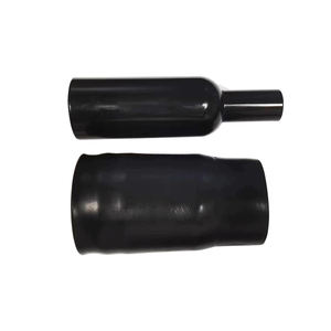 Raychem รองเท้า<span class=keywords><strong>202K121</strong></span>สีดำกึ่งแข็งไม่เคลือบสารเคลือบโพลีโอเลฟินความร้อนหดได้หุ้มรองเท้าตรง ZI221วัสดุฉนวนกันความร้อน - Product Image 2