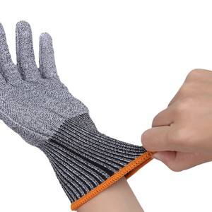 Guantes Resistentes a Cortes First Shield Nivel 5, Alambre de Acero Sin Recubrimiento, Para Trabajos de Construcción - Product Image 1