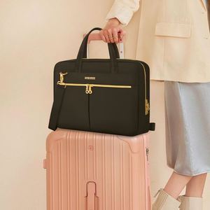 Échantillon gratuit : Sacoche pour ordinateur portable pour femme, organiseur de documents professionnel, pour ordinateur portable de 13,3, 15 ou 16 pouces, sacs à bandoulière - Product Image 1