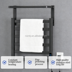 Rail chauffe-serviettes de salle de bain, échelle murale électrique chauffe-serviettes radiateur chauffe-serviettes support électrique - Product Image 3
