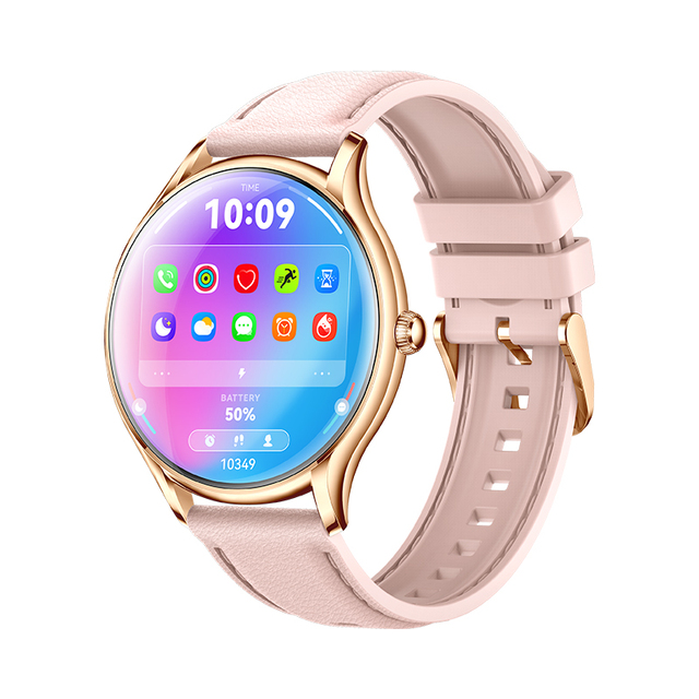 QS36 Ladies Smart Watch for Women 1.43'' AMOLED Screen 2024 Fashion Elegant Design Smartwatch with BT Call Heart Rate Monitor
