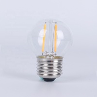 Ampoule à Filament Led, lampe commerciale avec économie d'énergie, G45 2W 4W, E26 E12 110V E27 E14 220V, Base de lampe 2700K, éclairage chaud