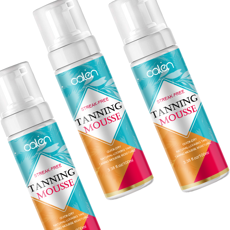 Фирменная торговая марка, органический мусс для загара без солнца, самозагар, искусственный загар, пенообразующий бронзирующий органический самозагаряющийся мусс
