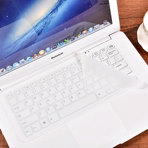 Protecteur de clavier d'ordinateur portable, 32cm x 15cm, transparent, étanche, anti-poussière, couverture de disposition américaine pour ordinateur de bureau - Product Image 1