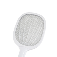 Raquette Électrique Anti-Moustiques à Lumière Bleue, Certification CE, avec Batterie Rechargeable, Vente en Gros