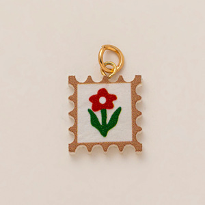 Pendentif DIY <span class=keywords><strong>en</strong></span> forme de <span class=keywords><strong>fleur</strong></span>, perle, œuf poché et cocotier, style europé<span class=keywords><strong>en</strong></span> et américain, pour bijoux fantaisie - Product Image 4