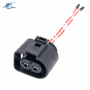 2핀 남성 여성 전기 자동차 커넥터 맞춤형 자동차 전기 배선 하네스 루프 1J0973752 - Product Image 5