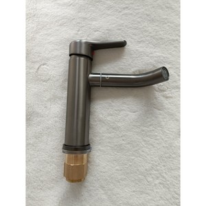 Robinet de lavabo monocommande à poser sur le plan, avec cartouche céramique, en laiton, pour lavabo de salle de bain - Product Image 2