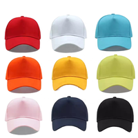 Casquette de baseball en coton Logo publicitaire Protection solaire brodée Chapeaux de baseball vierges Chapeau de voyage en gros