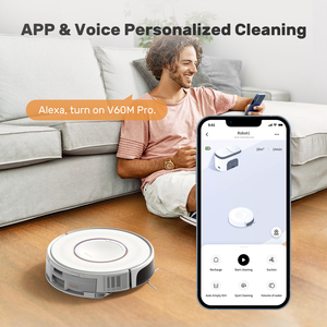 تنظيف الأرضيات المنزلي رطب وجاف تويا 3 في 1 جيرو ذكي واي فاي قابل لإعادة الشحن - Product Image 5