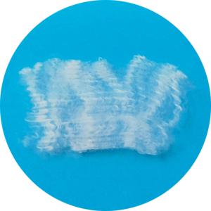 Microfibre de polyester de type duvet 0.8D*38mm pour le rembourrage - Product Image 5