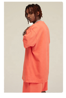 T-shirt uni en coton 100% de 305 g/m², poids lourd, coupe ample, surdimensionné, pour homme, personnalisable avec logo, streetwear