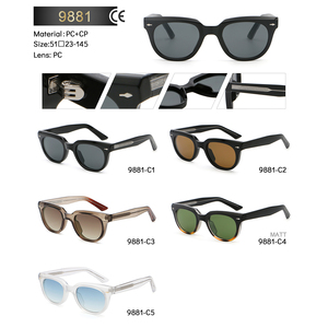 Lunettes de soleil surdimensionnées tendance Aochi avec matériau PC dégradé de luxe, style luxueux, protection oculaire essentielle, modèle 9881 - Product Image 3