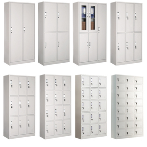 Casier de rangement en acier à 6 portes, armoire métallique pour salle de sport - Product Image 1