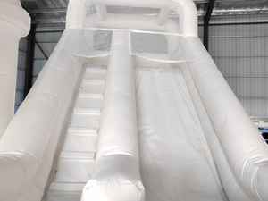 Châteaux gonflables commerciaux, au design classique blanc, sont un choix idéal pour les lieux de réception de <span class=keywords><strong>mariage</strong></span>. - Product Image 5