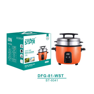 Winningstar Rice Cooker 3.6L Orange Multi-Purpose Electric <b>Drum</b> Shape Kitchen Appliance - Product Image 1