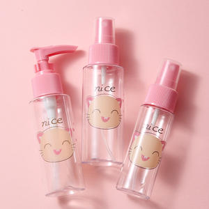 ขวดเครื่องสำอางแบบพกพา Aeye Cartoon สำหรับใส่โลชั่นแบบสเปรย์ ขวดเปล่าสำหรับใช้กับผลิตภัณฑ์บำรุงผิวหน้า คุณภาพสำหรับเครื่องสำอาง พร้อมบริการสกรีนลาย - Product Image 5