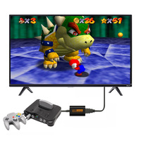 Adaptateur HD-MI pour Nintendo 64/ Gamecube/ SNES/ SFC/ NGC N64, prend en charge 16:9 et 4:3, 1080P, conversion Plug and Play