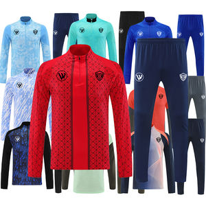 Hoogwaardig heren voetbal trainingspak 2025 2026 Paris Real Quarter Zip training sportkleding voetbal trainingspak - Product Image 1