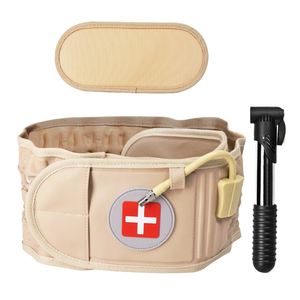 Ceinture de décompression <span class=keywords><strong>lombaire</strong></span> pour hommes et femmes, soulagement de la douleur du bas du dos, réglable, en caoutchouc, certifiée CE, dispositif de soutien articulaire, garantie 1 an - Product Image 1