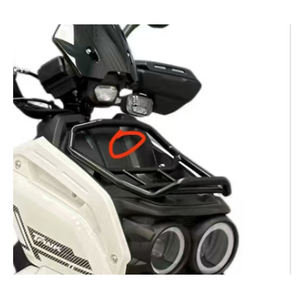 Réservoir de Modélisation de <span class=keywords><strong>Moto</strong></span> 150CC 200CC Tampons Pliables Support de <span class=keywords><strong>Plaque</strong></span> d'Immatriculation Support de Bagages - Product Image 4