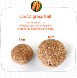 Pet Răng Mài Bóng Cỏ Tự Nhiên Đồ Chơi Cho Thỏ Guinea Pig Cỏ Linh Lăng Tự Nhiên Bóng Mol Pet Đồ Ăn Nhẹ - Product Image 3