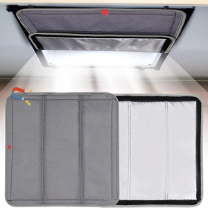 Parasol Plegable para RV, Película de Aluminio Magnética para Ventana de Coche, Techo Solar, Color Negro, Plateado, Gris, Ajuste Universal - Product Image 2