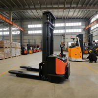 Chariot élévateur électrique compact de 3 tonnes, transpalette hydraulique pour la logistique, l'entrepôt, le chargement et le déchargement, levage de 2 m