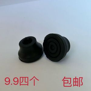 Embout en caoutchouc noir pour canne, résistant à l'usure, antidérapant, pièce de rechange pour aide à la marche - Product Image 2