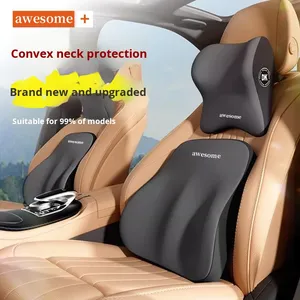 Cuscino per Poggiatesta Auto in Memory Foam di Alta Qualità, Supporto Lombare e Cervicale Minimalista - Product Image 2