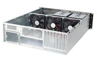 Boîtier de serveur de stockage en rack à faible profondeur 3U, châssis de serveur NVR compact, 8 baies pour disques durs, boîtier d'ordinateur de serveur en rack