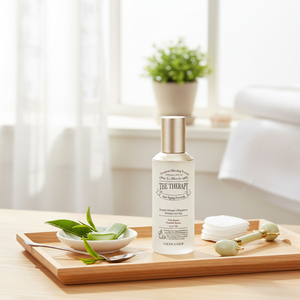 THEFACESHOP เซรั่มแรก100มล. ไวท์เทนนิ่งของเหลว Niacinamide ว่านหางจระเข้ชาเขียวครีมกระชับวิตามิน B5ใช้ในบ้าน - Product Image 3