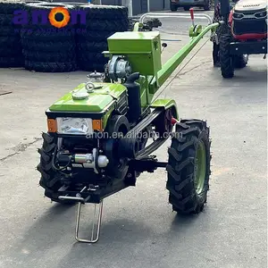 Anon Farm Gebruikt Tweedehands Lopende Tractor Farm Cultivator 15hp-20hp Voor Nat Padie