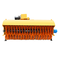 Mini-excavatrice à tarière, chargeuse compacte, brosse rotative, balayeuse pour trottoir, chasse-neige, à vendre