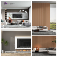 Panneaux muraux en PVC durables, revêtement mural intérieur en WPC, prix de gros
