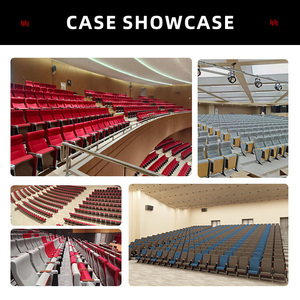 Asientos para Auditorio Escolar Fabricados en Fábrica, Muebles para Teatro, Sillas de Aluminio para Sala de Conferencias con Tableros de Escritura - Product Image 6